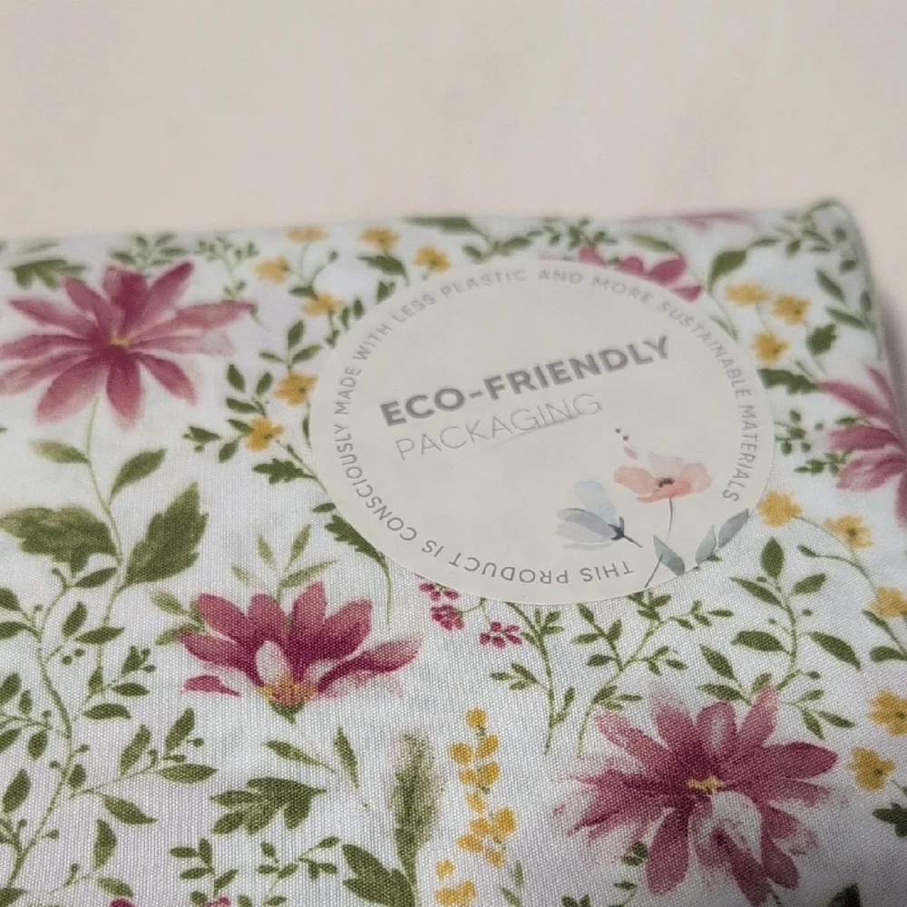 Bloom Pink and Green Floral Sheets Bedding Set
